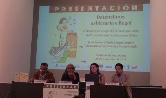COMUNICADO DE PRENSA: Presentan Informe sobre detención arbitraria contra personas defensoras de DH y documentan la tortura de la que son objeto los activistas que permanecen en prisión