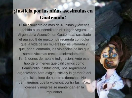 Guatemala: Por la vida digna que deseamos y merecemos