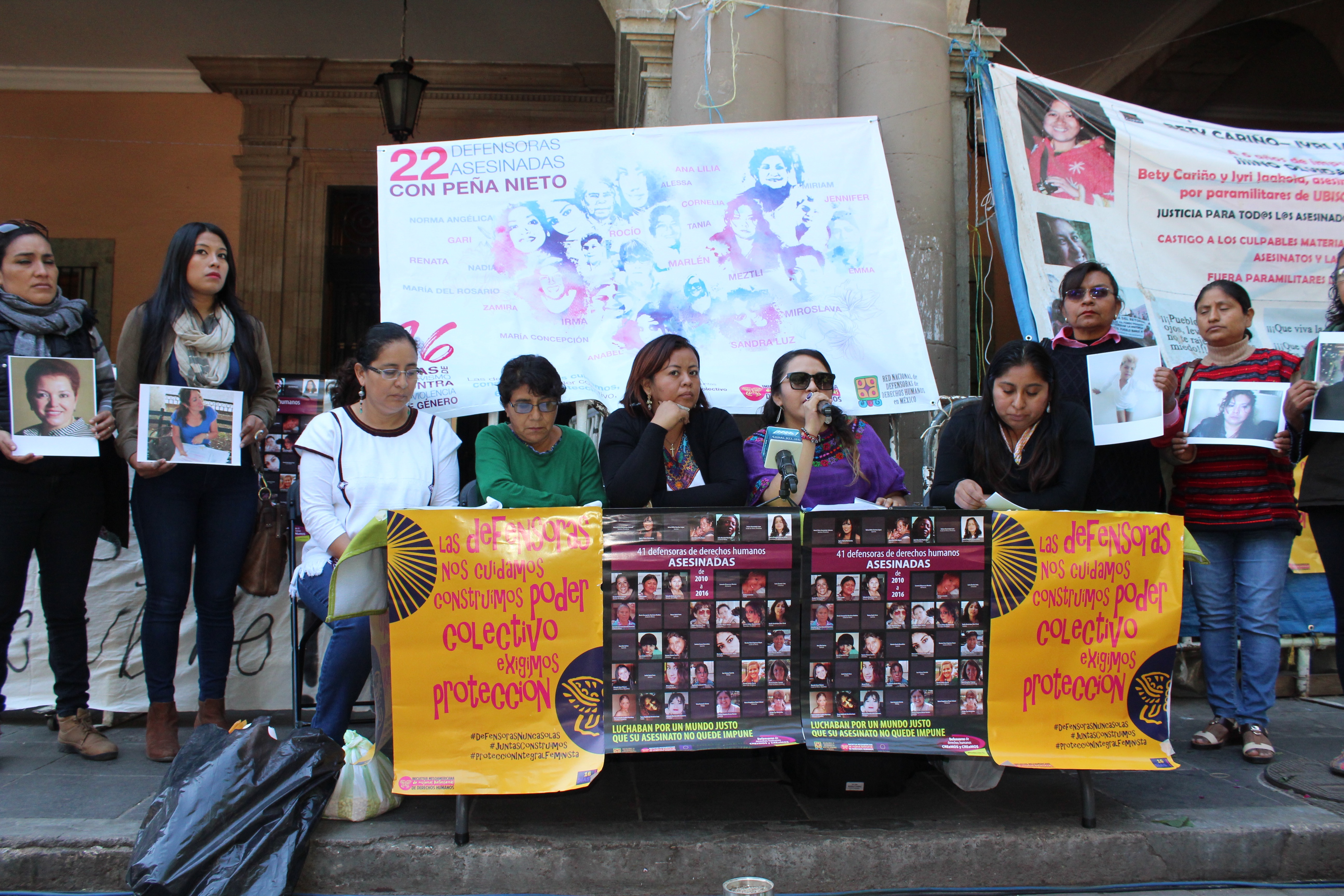 En México, una agresión diaria contra mujeres defensoras. Oaxaca primer lugar de agresiones a nivel nacional