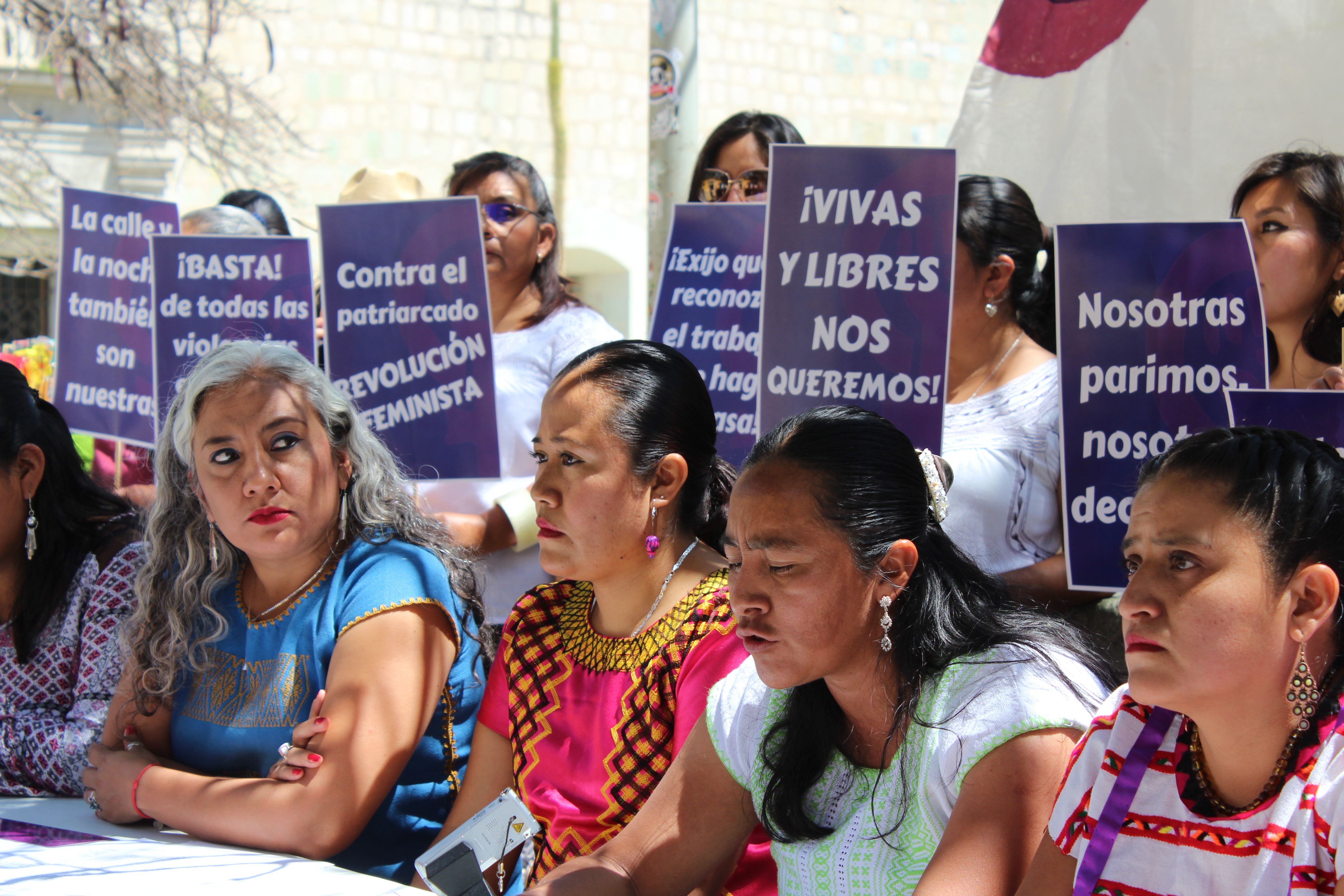 CONVOCAN MUJERES Y ORGANIZACIONES DIVERSAS DE OAXACA A LA HUELGA FEMINISTA 8M
