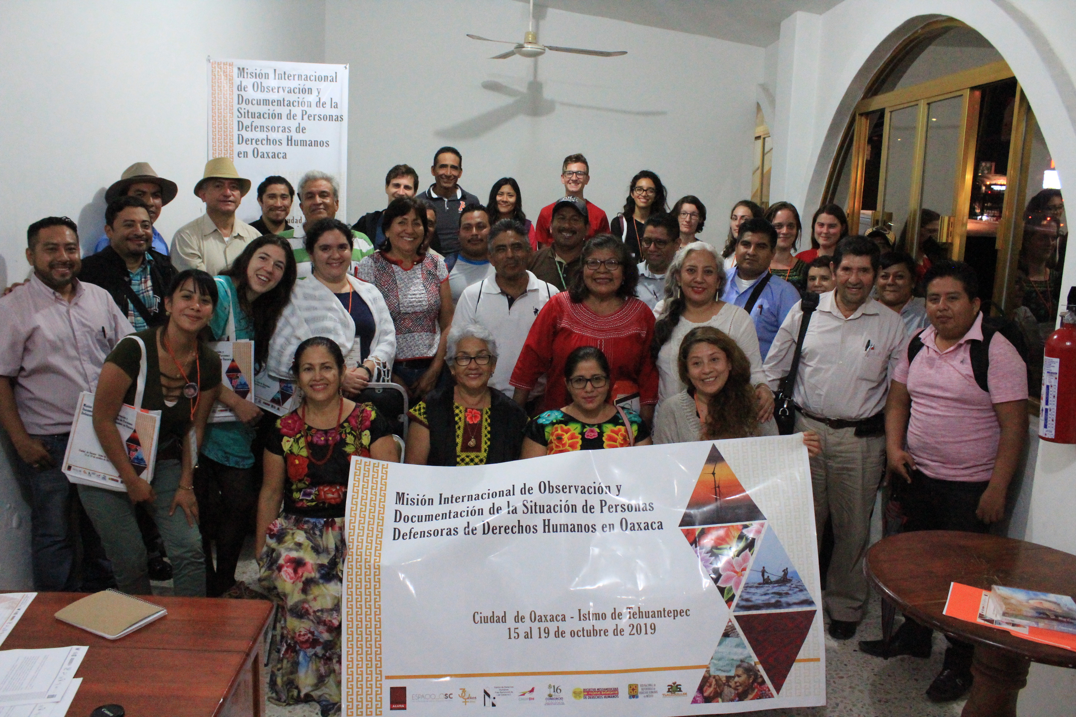 Concluyó el segundo día de la Misión de Observación en el Istmo de Tehuantepec