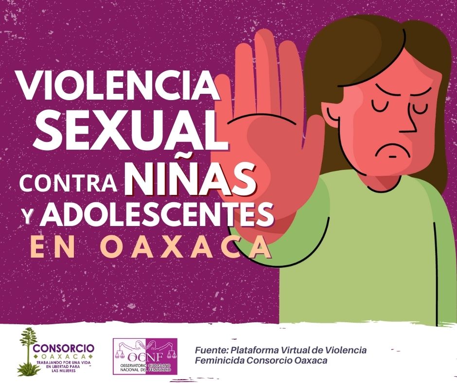 Violencia sexual incrementa 9% en niñas y adolescentes durante confinamiento en Oaxaca