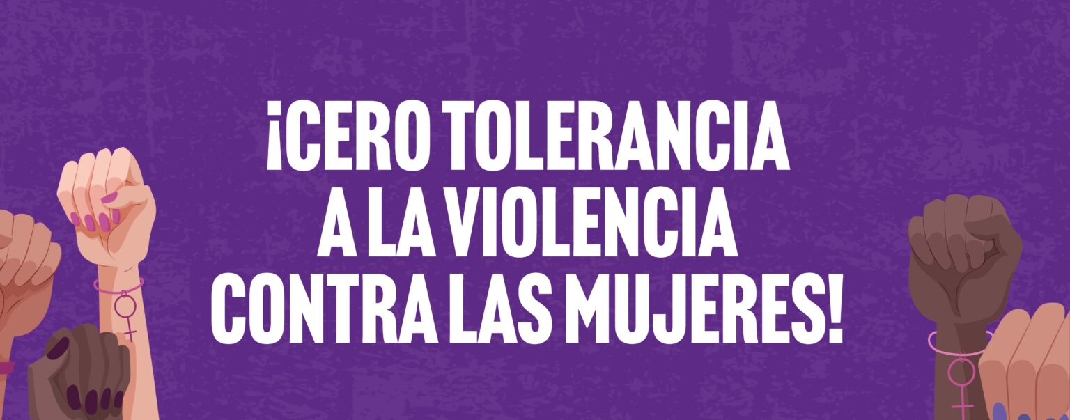 Ocnf Refrenda El Principio De Cero Tolerancia A La Violencia Contra Las 