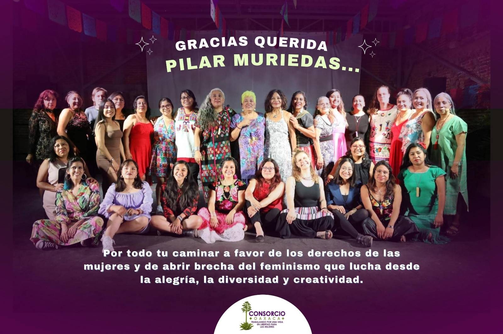 Pilar Muriedas Juárez cierra su ciclo de vida en Consorcio Oaxaca