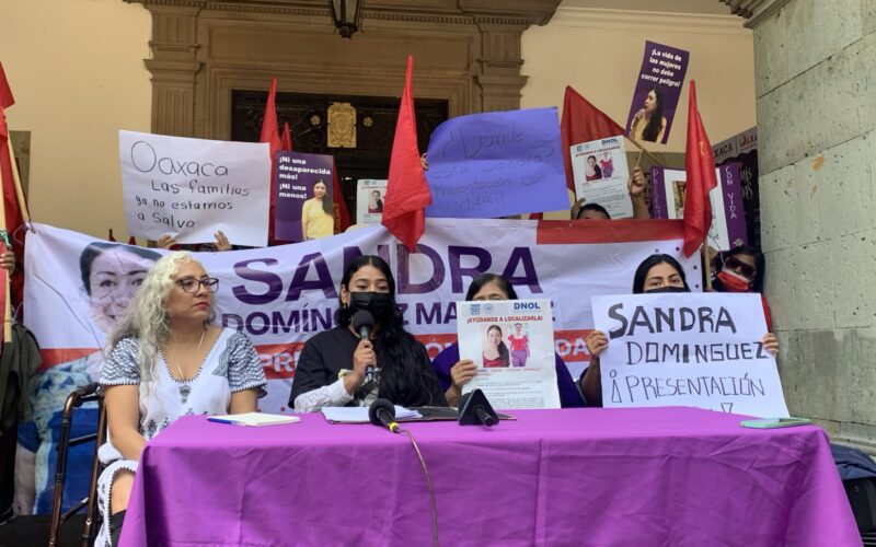 33 dias, 792 horas de angustia y sufrimiento por no saber del paradero de nuestra hija y hermana Sandra Domínguez Martínez – Comunicado